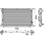 Mahle Ψυγείο, Ψύξη Κινητήρα - Cr 912 000P