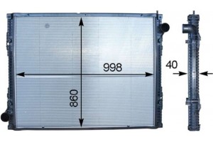 Mahle Ψυγείο, Ψύξη Κινητήρα - Cr 916 000P