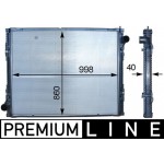 Mahle Ψυγείο, Ψύξη Κινητήρα - Cr 916 000P