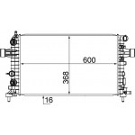 Mahle Ψυγείο, Ψύξη Κινητήρα - Cr 918 000S