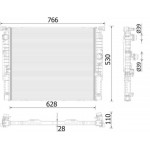 Mahle Ψυγείο, Ψύξη Κινητήρα - Cr 938 000P