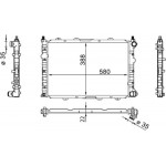 Mahle Ψυγείο, Ψύξη Κινητήρα - Cr 1567 000S