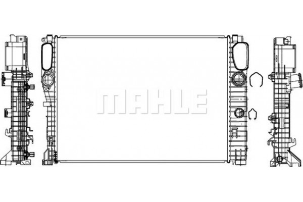 Mahle Ψυγείο, Ψύξη Κινητήρα - Cr 37 000S