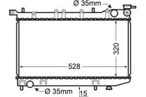 Mahle Ψυγείο, Ψύξη Κινητήρα - Cr 128 000S