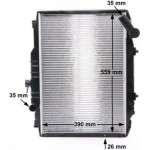 Mahle Ψυγείο, Ψύξη Κινητήρα - Cr 141 000S