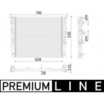 Mahle Ψυγείο, Ψύξη Κινητήρα - Cr 938 000P