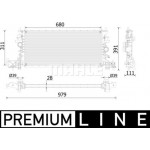 Mahle Ψυγείο, Ψύξη Κινητήρα - Cr 2251 000P