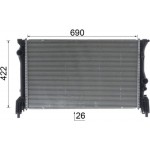 Mahle Ψυγείο, Ψύξη Κινητήρα - Cr 931 000P