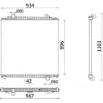 Mahle Ψυγείο, Ψύξη Κινητήρα - Cr 103 000P