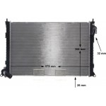 Mahle Ψυγείο, Ψύξη Κινητήρα - Cr 984 000S