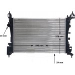 Mahle Ψυγείο, Ψύξη Κινητήρα - Cr 1121 000S