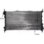 Mahle Ψυγείο, Ψύξη Κινητήρα - Cr 1196 000S