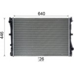 Mahle Ψυγείο, Ψύξη Κινητήρα - Cr 2101 000P