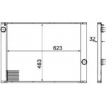 Mahle Ψυγείο, Ψύξη Κινητήρα - Cr 1067 000P