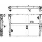 Mahle Ψυγείο, Ψύξη Κινητήρα - Cr 1087 000P