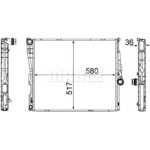 Mahle Ψυγείο, Ψύξη Κινητήρα - Cr 1393 000S