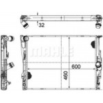 Mahle Ψυγείο, Ψύξη Κινητήρα - Cr 1711 000P
