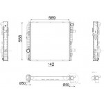 Mahle Ψυγείο, Ψύξη Κινητήρα - Cr 674 000P