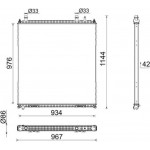 Mahle Ψυγείο, Ψύξη Κινητήρα - Cr 106 000P