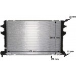 Mahle Ψυγείο Χαμηλής θερμοκρασίας, Ψυγείο Αέρα Υπερπλήρωσης - Cir 34 000S