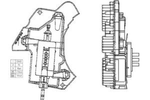 Mahle Ρυθμιστής, Βεντιλατέρ Εσωτερικού Χώρου - Abr 24 000P