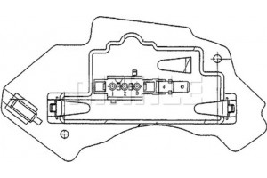Mahle Ρυθμιστής, Βεντιλατέρ Εσωτερικού Χώρου - Abr 28 000P