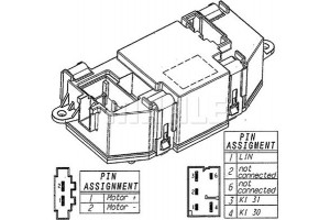 Mahle Ρυθμιστής, Βεντιλατέρ Εσωτερικού Χώρου - Abr 56 000P