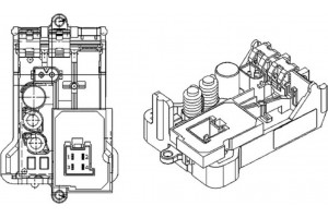 Mahle Ρυθμιστής, Βεντιλατέρ Εσωτερικού Χώρου - Abr 8 000P