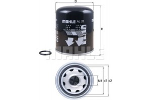 Mahle Στοιχείο αφυγρ., σύστ. πεπ. Αέρα - Al 26