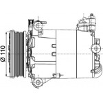 Mahle Συμπιεστής, συστ. Κλιματισμού - Acp 1357 000P