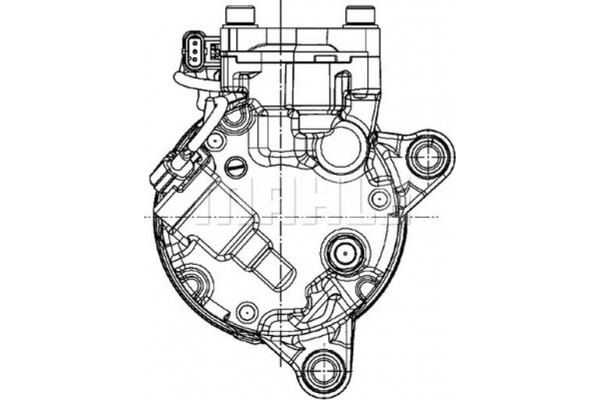 Mahle Συμπιεστής, συστ. Κλιματισμού - Acp 599 000P