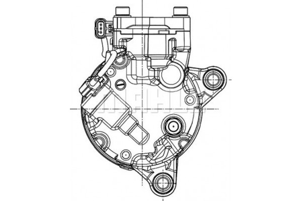 Mahle Συμπιεστής, συστ. Κλιματισμού - Acp 600 000P