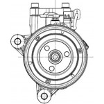 Mahle Συμπιεστής, συστ. Κλιματισμού - Acp 600 000P
