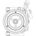 Mahle Συμπιεστής, συστ. Κλιματισμού - Acp 632 000P