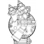 Mahle Συμπιεστής, συστ. Κλιματισμού - Acp 654 000P