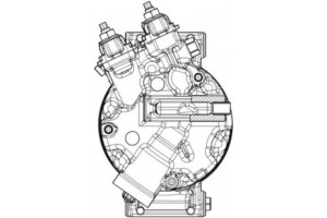 Mahle Συμπιεστής, συστ. Κλιματισμού - Acp 654 000P