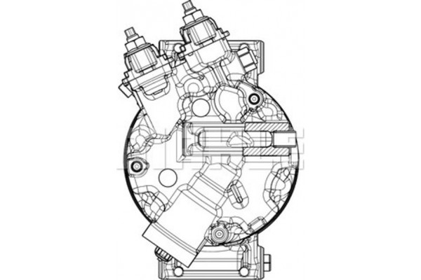 Mahle Συμπιεστής, συστ. Κλιματισμού - Acp 654 000P