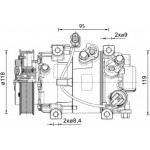 Mahle Συμπιεστής, συστ. Κλιματισμού - Acp 1466 000P Mahle Συμπιεστής, συστ. Κλιματισμού - Acp 1466 000P