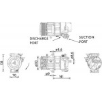 Mahle Συμπιεστής, συστ. Κλιματισμού - Acp 1491 000P