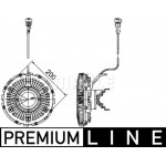 Mahle Συμπλέκτης, Βεντιλατέρ Ψυγείου - Cfc 100 000P