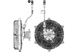 Mahle Συμπλέκτης, Βεντιλατέρ Ψυγείου - Cfc 214 000P