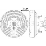 Mahle Συμπλέκτης, Βεντιλατέρ Ψυγείου - Cfc 239 000P