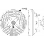 Mahle Συμπλέκτης, Βεντιλατέρ Ψυγείου - Cfc 239 000P