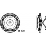 Mahle Συμπλέκτης, Βεντιλατέρ Ψυγείου - Cfc 50 000P