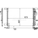 Mahle Συμπυκνωτής, σύστ. Κλιματισμού - Ac 283 000P