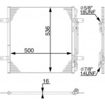 Mahle Συμπυκνωτής, σύστ. Κλιματισμού - Ac 284 000S
