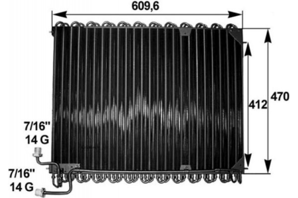 Mahle Συμπυκνωτής, σύστ. Κλιματισμού - Ac 285 000P