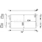 Mahle Συμπυκνωτής, σύστ. Κλιματισμού - Ac 312 001S