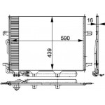 Mahle Συμπυκνωτής, σύστ. Κλιματισμού - Ac 318 000P