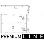 Mahle Συμπυκνωτής, σύστ. Κλιματισμού - Ac 31 000P